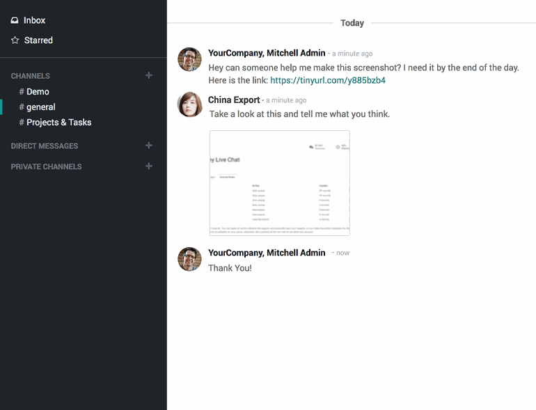 CRM-Discuss CRM - odoo 4